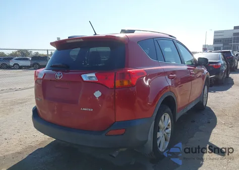 2015 Toyota Rav4 Limited z USA, uszkodzony, nr VIN 2T3YFREV6FW144215